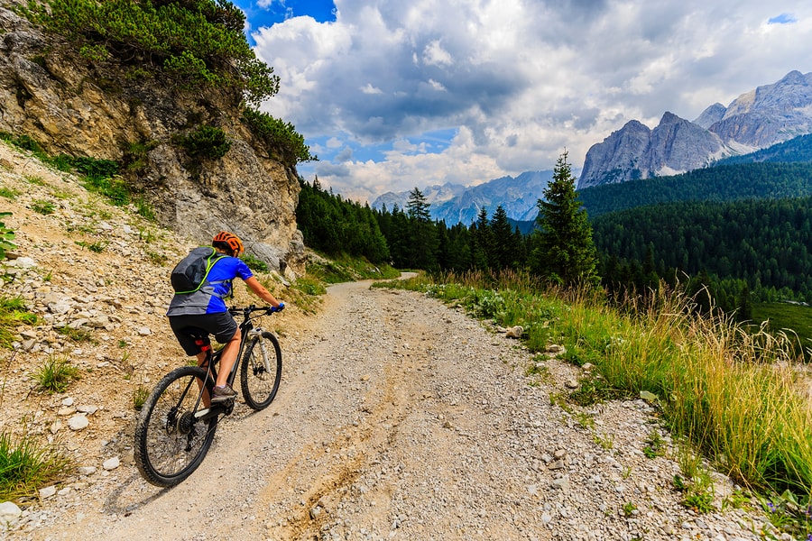 Tourist Cycling in Cortina - Adventure Holiday